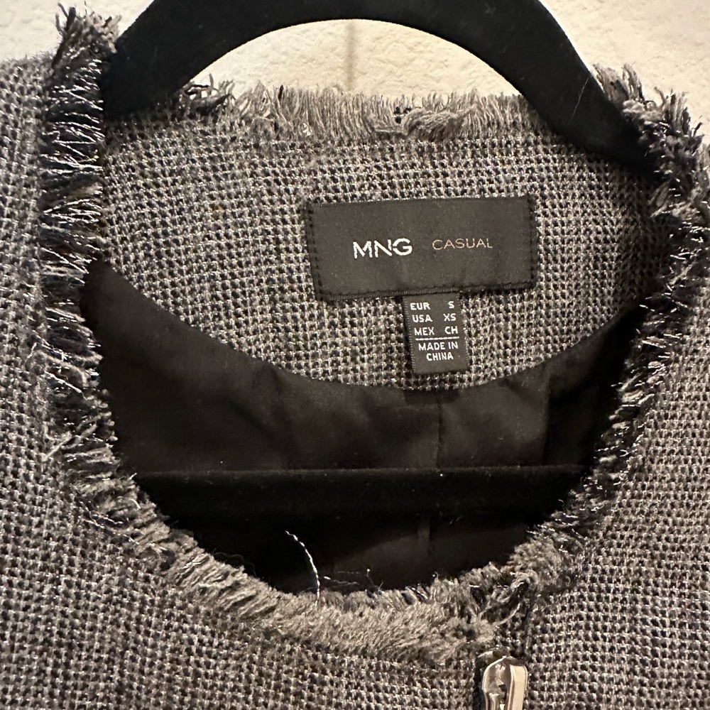 Cropped moto jacket - Picture 3 of 4